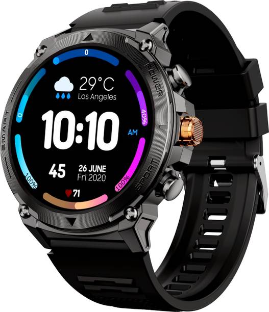 Nervfit Kinetic Pro2 Rugged Sports, 1.43" Super AMOLED with AOD, BT Calling, Premium Smartwatch