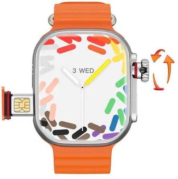 Style Panda S9 Ultra 4G Sim Android System,Rotating Dual camera ,WiFi,GPS Smartwatch