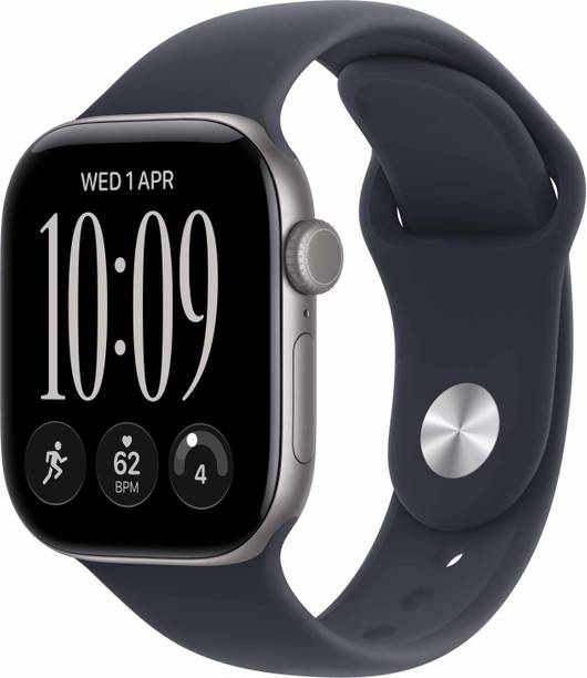 Apple Watch Series 12 GPS+Cellular 42mm Aluminium Case with Navy Blue Sport Band - S/M