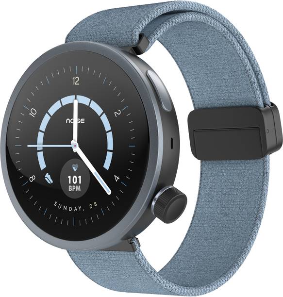 Noise Alt Watch 1, 1.32 AMOLED Display, Built-in GPS, AI Suite, Functional Crown Smartwatch