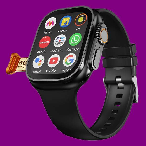 Hayyo Android 5G/4G Smart Watch Support GPS/Facebook/Wi-Fi/Bluetooth/YouTube/WhatsApp Smartwatch
