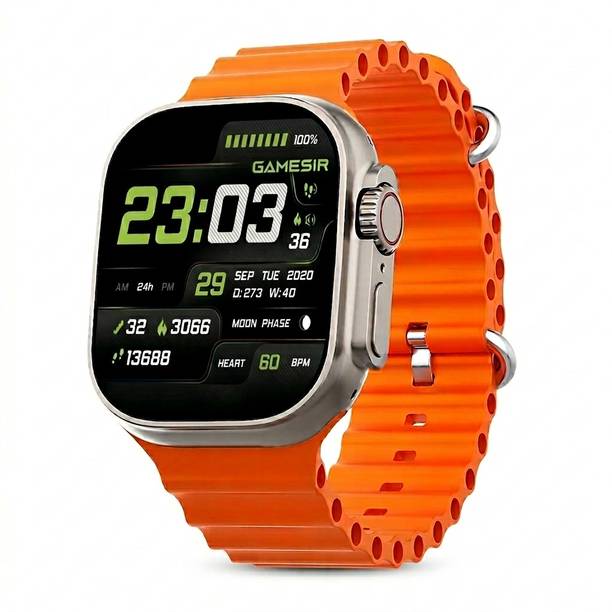GameSir T800 Bluetooth Calling Touch Watch with IP67 Waterproof Music Play Smartwatch