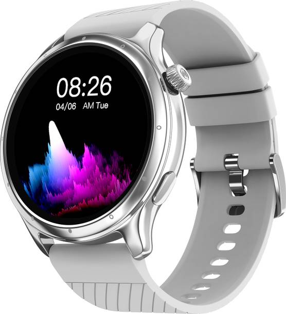 Noise Crew Pro BT Calling with 1.4" display, Metal Finish & Functional Crown Smartwatch