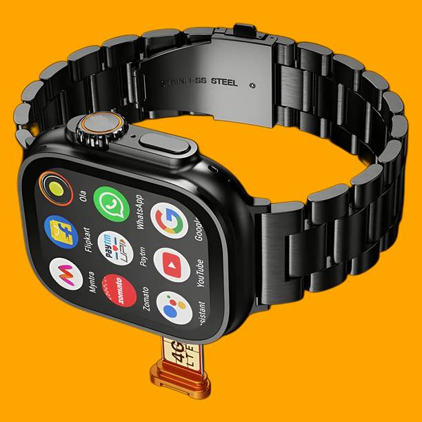 Hayyo 5G/4G Android Smart Watch Support Facebook/GPS/WhatsApp/YouTube/Bluetooth/Wi-Fi Smartwatch
