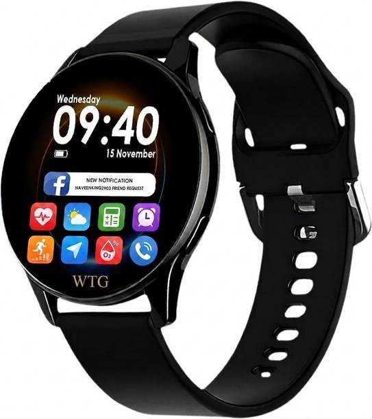 WTG Active2Max 1.43" AMOLED Always On Display Premium Design & Bluetooth Calling Smartwatch