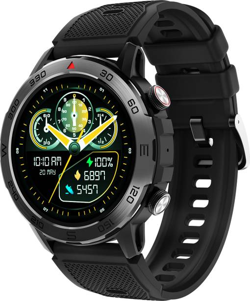 beatXP 1.43'' Rugged Super AMOLED Display BT Calling, 100+ Sports Modes & IP67 Smartwatch