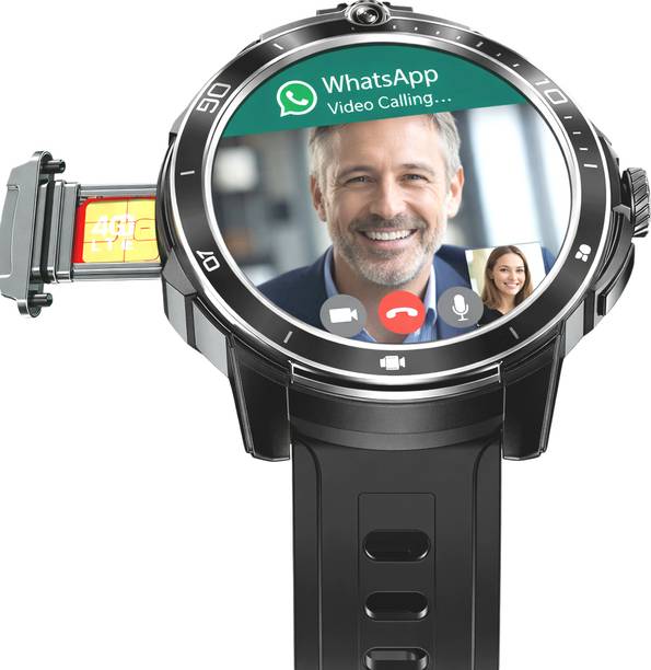 Safal Kisan 5G 4G LTE SIM Smart Watch 2MP Camera YouTube Facebook Apps UPI Payments Support Smartwatch