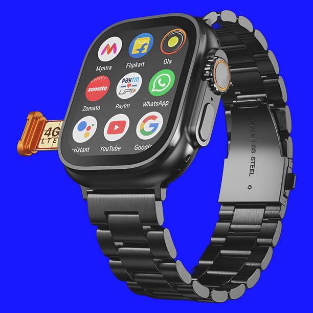 Safal Kisan Android 4G LTE Smart Watch Support WhatsApp/GPS/Facebook/Wi-Fi/Bluetooth/YouTube Smartwatch