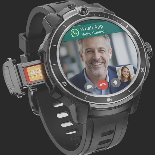 Safal Kisan Android 5G Smartwatch SIM UPI WhatsApp YouTube 2MP Camera UPI Payments Support Smartwatch