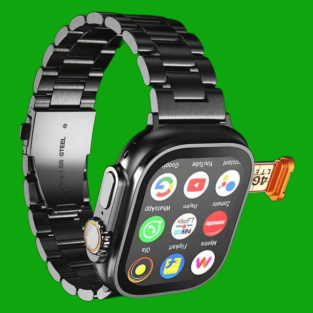 Safal Kisan 5G/4G Android Smart Watch Support Bluetooth/YouTube/WhatsApp/GPS/Facebook/Wi-Fi Smartwatch