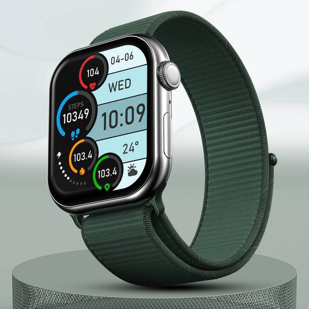 Fire-Boltt Ring X 2.01inch HD | Always-On Display | Metal Body Design | Wireless Charging Smartwatch