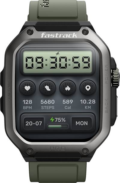 Fastrack Active Pro 1.85" AMOLED Display&AOD(390x450),F...
