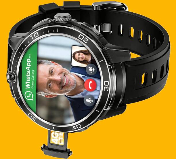 Safal Kisan 5G SIM Smart Watch UPI WhatsApp Facebook Video Call 2MP Camera Smartwatch