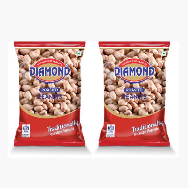 DIAMOND SING Premium Roasted Peanuts | Crunchy, Healthy & Protein-Rich Snack