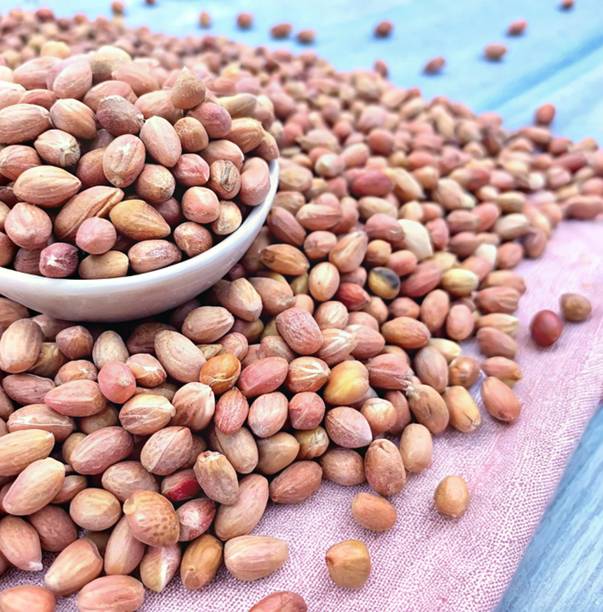 Turf Fresh Tiny Shakkariya Peanuts – Bharuch’s Sweet-Salted Delight -Traditional Roasted
