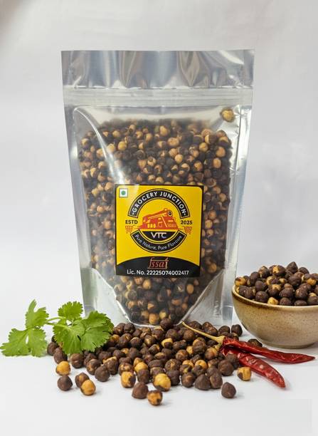 Grocery Junction Roasted Chana / Roasted Gram – Crunchy & Protein-Rich Healthy Snack Chana