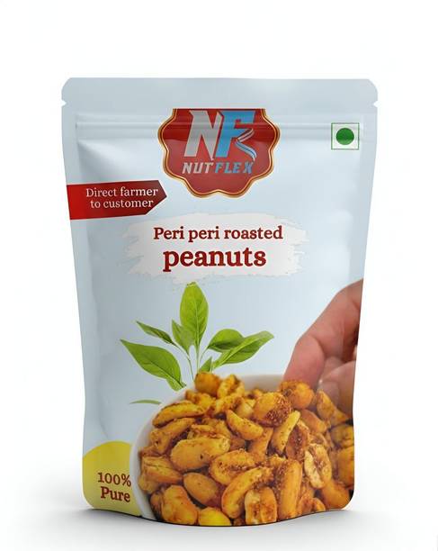 Nutflex Premium Pure and Organic Peri Peri Roasted Peanuts