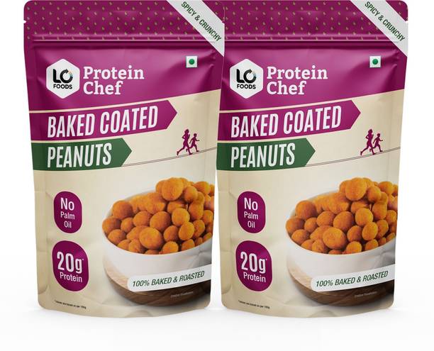 Lo! Baked Coated Peanuts| India's First Baked masala peanut| Roasted Peanuts Namkeen