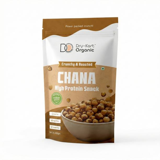 DRY-KART ORGANIC Roasted Chana (Bengal Gram) | Never Fried | Chana