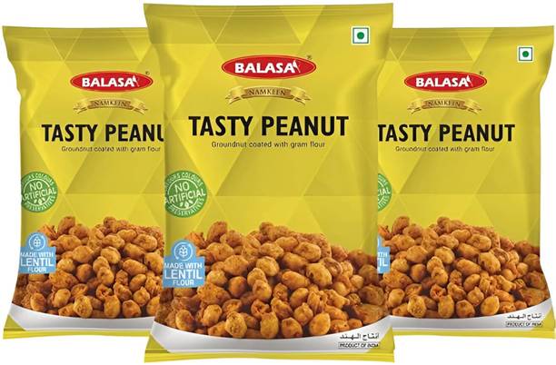 balasa Nut Cracker Namkeen | Mixture Namkeen | Tasty Peanut Namkeen | Ready to Eat