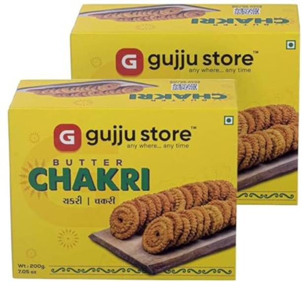 Gujju Store Butter Chakri, Crispy Gujarati Snack, Evening Snack for Tea