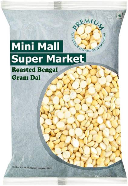 MINIMALL SUPER MARKET Roasted Bengal Gram Dal/Bhuna Chana/Putnalu Pappu