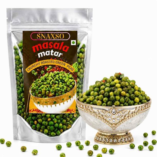 Playread Roasted Green Peas 250gm Pack / Green Matar Smail Pack Green Peas