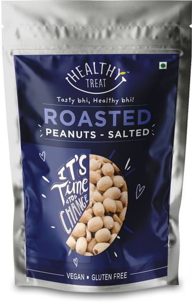 Healthy Treat Roasted Salted Peanuts 400g | Roasted Peanuts | Groundnut, Singdana, Moongfali