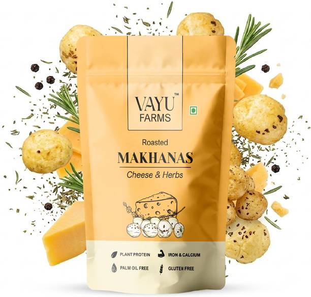 Vayu Farms Cheese & Herb Flavoured Roasted Makhana