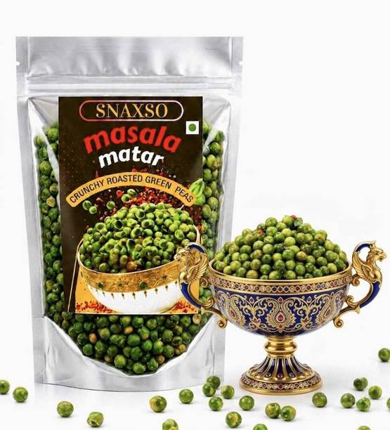 Playread Crunchy Roasted Green Peas with Rich Masala Flavor | Tea-Time Ready-to-Eat Snack Green Peas