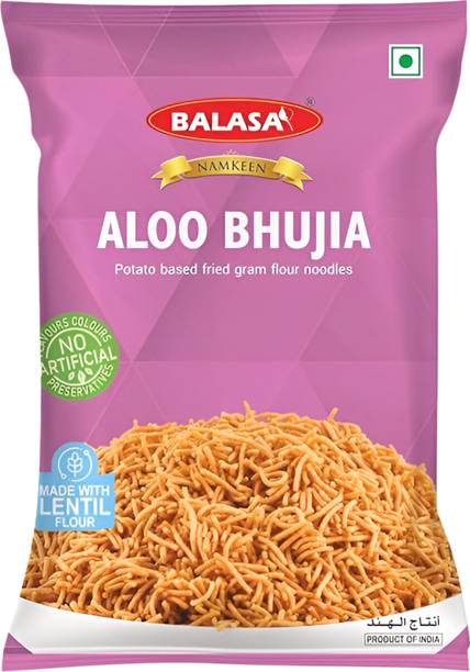 balasa ALOO BHUJIA | Ethnic Namkeen | Crunchy & Flavourful Tea-time Partner