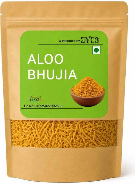 EYE3 ALOO BHUJIA & ETHNIC NAMKEEN &CRUNCHY & FLAVOURFUL TEA-TIME PARTNER Aloo Bhujia
