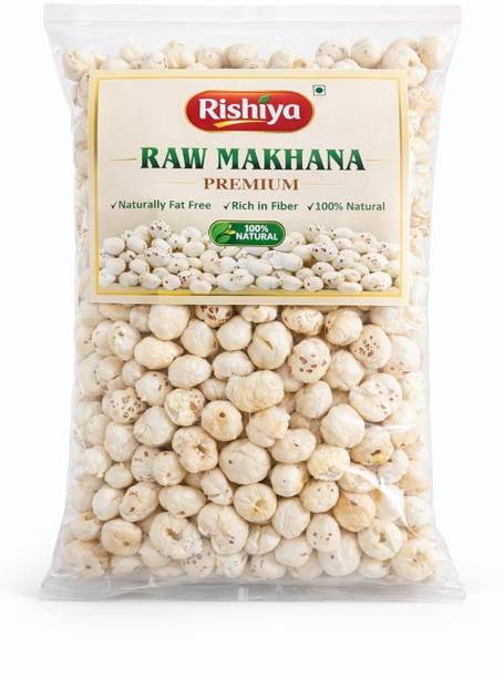 Rishiya Premium Phool Makhana (100 g) Regular Lotus Seed Pop/Gorgon Nut Puffed Kernels