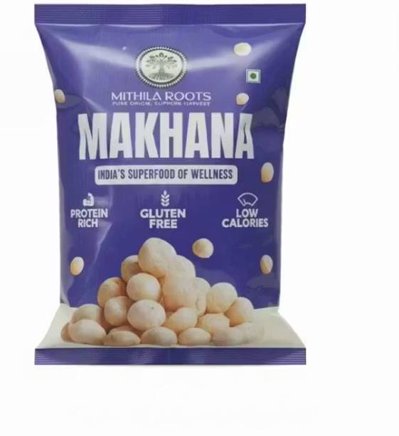 MITHILA ROOTS PURE ORIGIN, SUPREME HARVEST MIthila Roots Classic premium Makhana | Snacking & Fasting