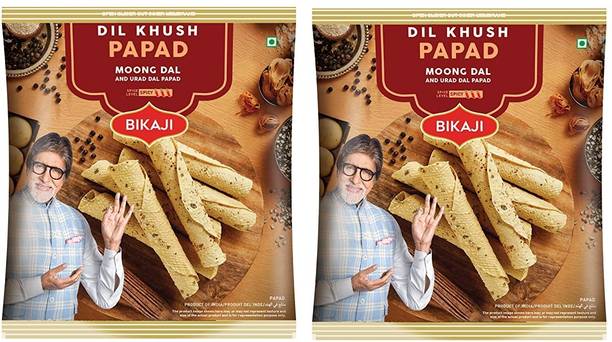 Bikaji Papad Dil Khush