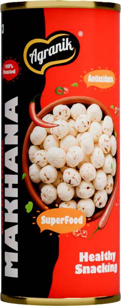 Agranik Healthy Roasted Makhana Peri Peri Foxnut Snack Antioxidants Rich Superfood