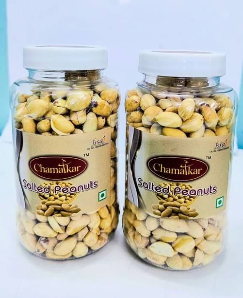 Chamatkar Crunchy Salted Peanuts| 500g Pack 2|