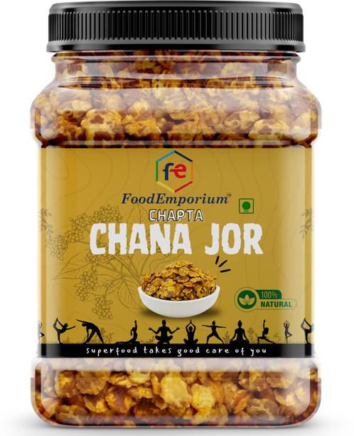FoodEmporium Chana Jor Garam | Chana Jhor | Roasted Chick Pea | (Jar Pack 150 Gm)