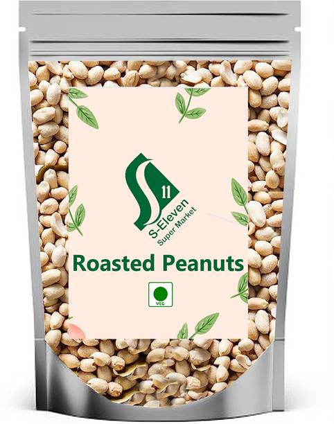 S Eleven Super Market Skin Removed Roasted Salted Peanuts/Plus Groundnut/Namkeen Singdana