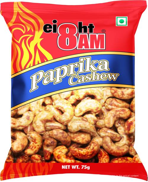 8AM Paprika Cashews Pouch