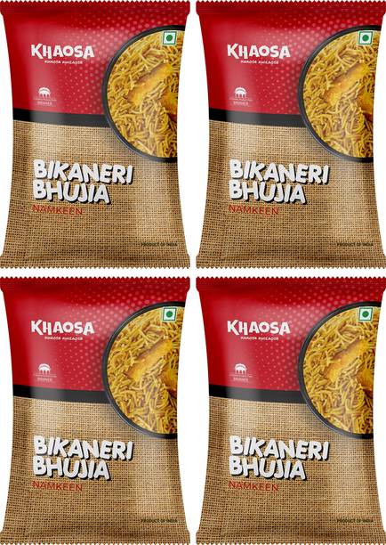 KHAOSA Bikaneri Bhujia 800Gm (200Gm x 4)