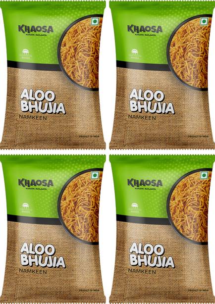 KHAOSA Aloo Bhujia 800Gm (200Gm x 4)