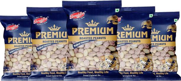 Shraddha Bites Roasted Peanut | Gujarat Special Roasted Mungfali - (1kg)