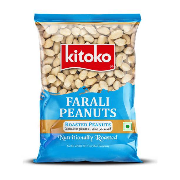 Kitoko Roasted Farali Peanuts | Without Skin Namkeen Khari Sing | Moongfali Singdana Roasted & Salted Peanuts