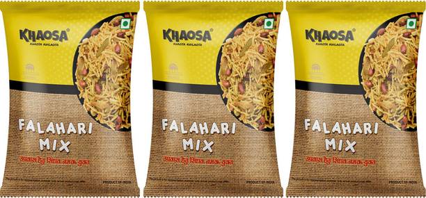KHAOSA Falahari Mix 600Gm (200Gm x 3) Bhujia Sev