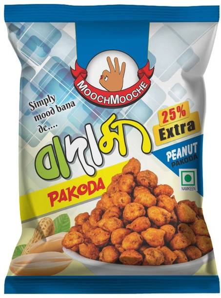 MOOCHMOOCHE Tasty Namkeen Roasted Peanuts | Peanut Pakoda Delicious spicy crunchy snacks