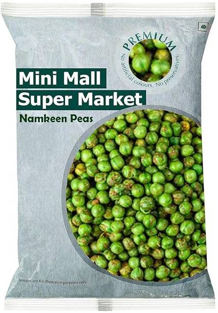 MINIMALL SUPER MARKET Green Peas Hari Mater Roasted Namkeen Peas Salty Vatana Fried Masala Matar