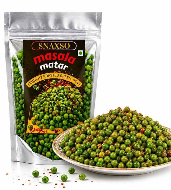 Playread Roased Green Peas / Snaxso Brand Green matar 300gm pack
