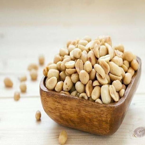 Veganic Organic Roasted Salted Peanuts (Skin Removed) | Moongfali 250g