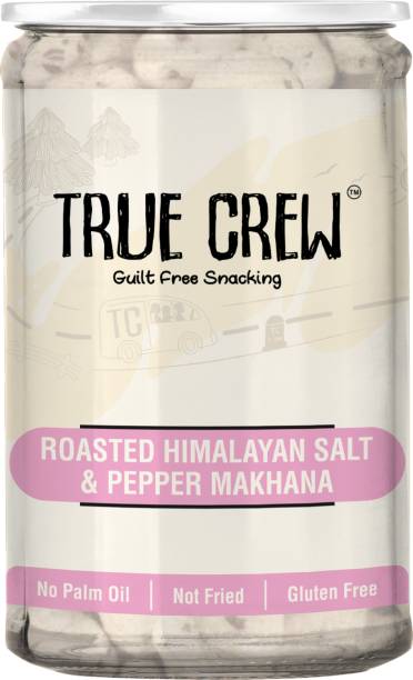 TRUE CREW Roasted Himalayan Salt & Pepper Makhana